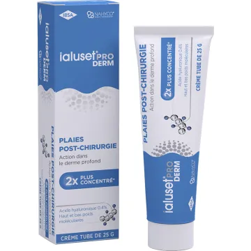 Ialuset Pro Derm Crema per ferite post-chirurgiche 25g