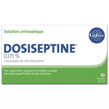 Dosiseptina 0,05% monodose 5 ML