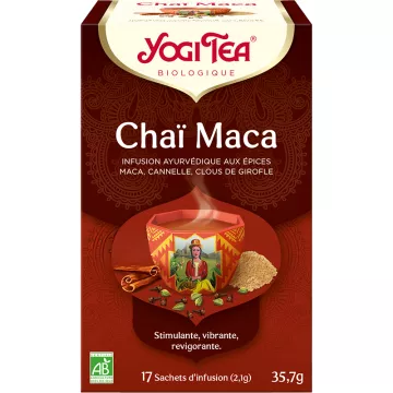 Yogi Tea Chaï Maca Tisane 17 sachets