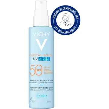 Vichy Capital Soleil UV Aqua spray Hidratante Invisible SPF50 200ml