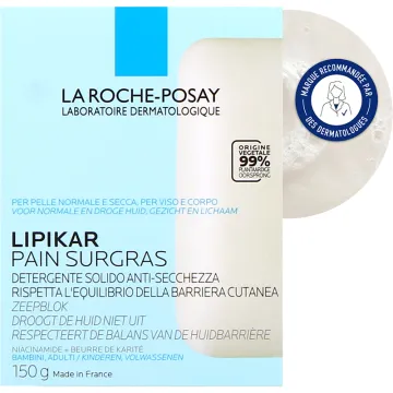 La Roche-Posay Lipikar Surgras Pain Physiologique Anti Dessèchement 150g