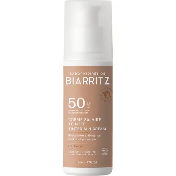 Biarritz Crema solar bio con color SPF50 50ml