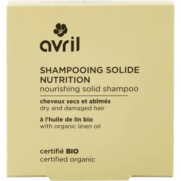 Avril Organic Solid Shampoo Dry and Damaged Hair 60 g
