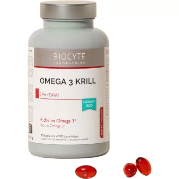 Biocyte Omega 3 Krill capsules