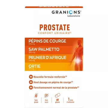 Equilibre Attitude Granions Prostate/Urinary Comfort 60 Capsules