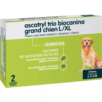 Biocanina Ascatryl Trio Cane Grande 2 compresse