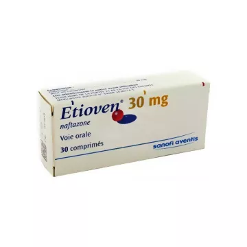 Etioven veinotonic 30 mg 30 tabletten
