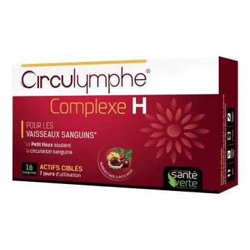 Circulymphe Complex H Green Health Hemorrhoid 16 tabletten