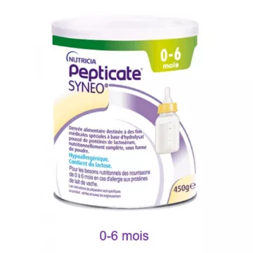 Pepticate Syneo 1e leeftijdsallergie voor koemelkeiwit 450g