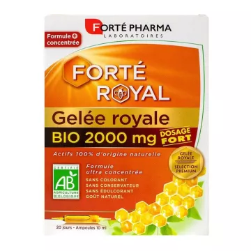 Forté Pharma Bio Gelée Royale 2000mg 20 Ampullen mit 10ml