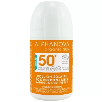 Alphanova Organic Sun Roll On Bio-Sonnenschutz 50ml