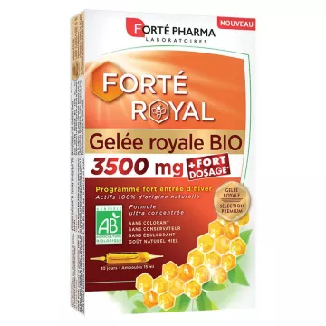 Forte Royal Bio-Gelée Royale 3500 mg 10 Fläschchen