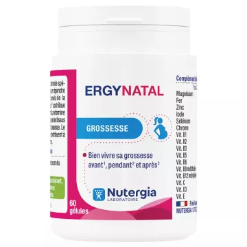 Ergynatal Nutergia Grossesse 60 gélules