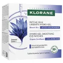 Klorane Organic Cornflower Hydro-Gel Smoothing Eye Patches + Hyaluronic Acid