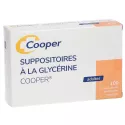 Glycérine Suppositoire Adulte Cooper