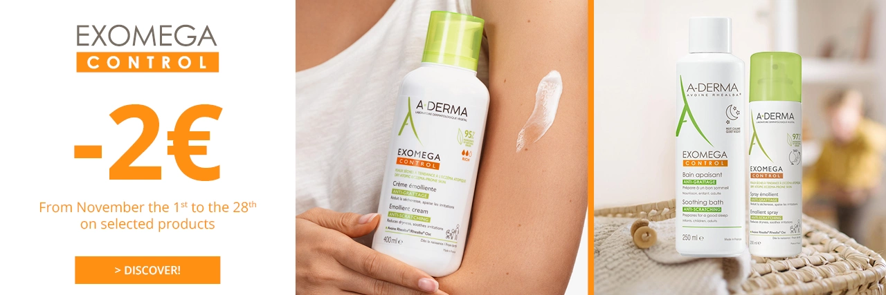 A-derma Exomega Control offer