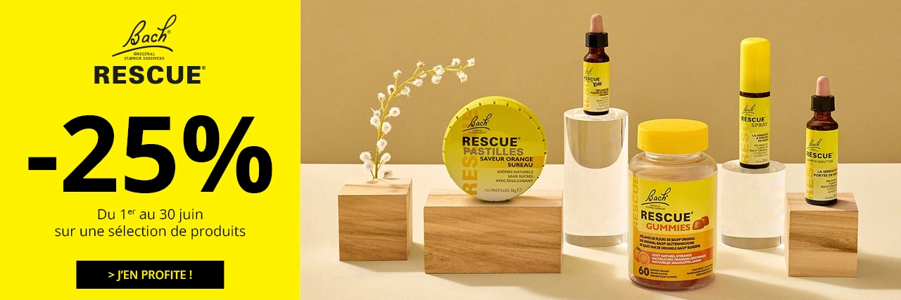 Offre Fleurs de Bach Rescue