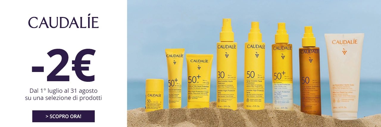 Offerta prodotti solari Caudalie