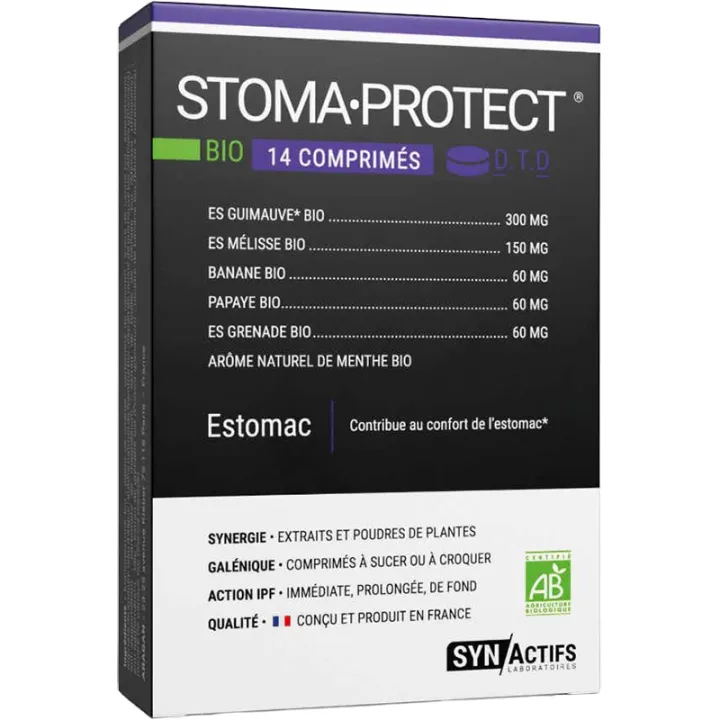 SynActifs StomaProtect Bio 14 comprimés