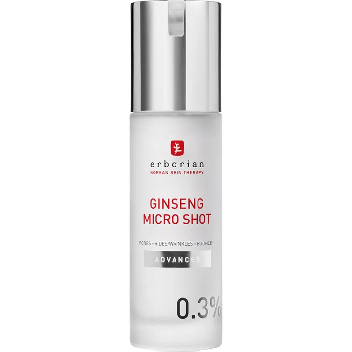 Ginseng Micro Shot 0,3% Erborian Avanzado 30ml