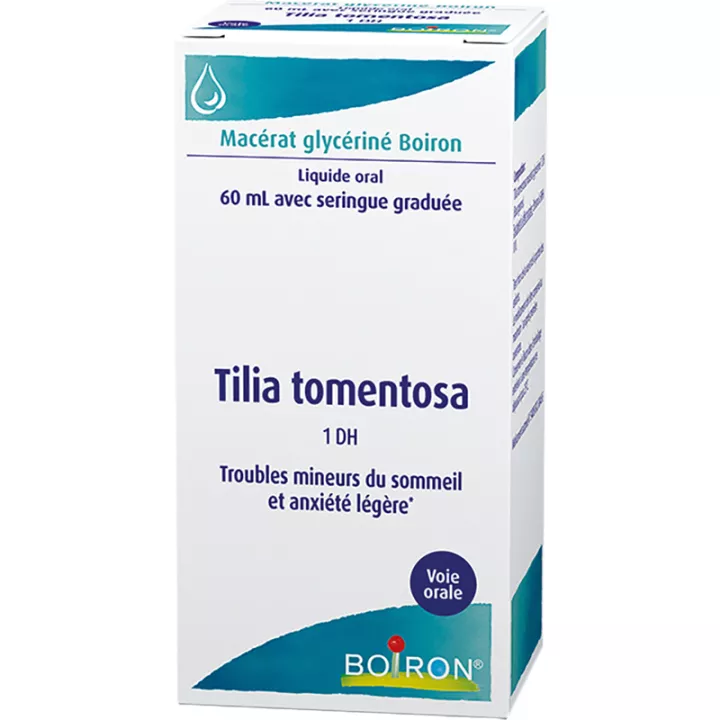 Tilia tometosa 1DH Macérat Glycériné gouttes buvables Boiron