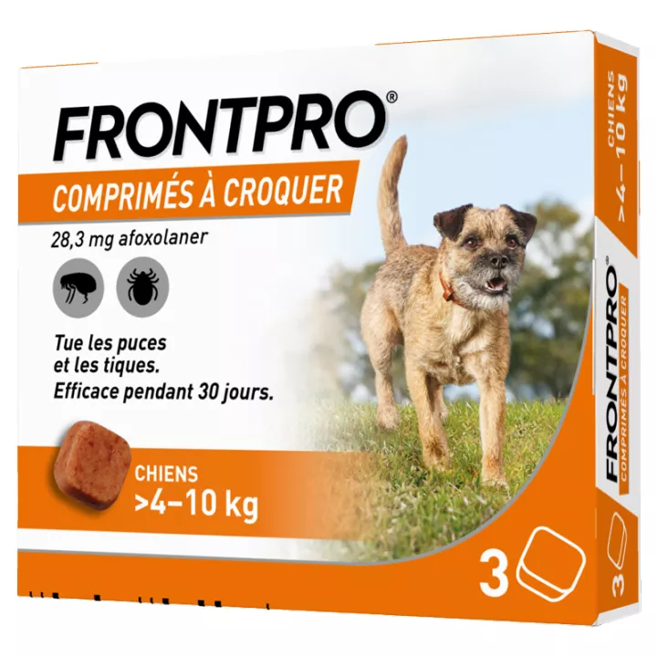 FRONTPRO Afoxolaner 28mg Hund 4-10kg