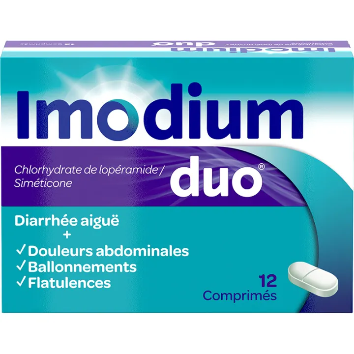 ImodiumDuo Diarrea acuta 12 compresse