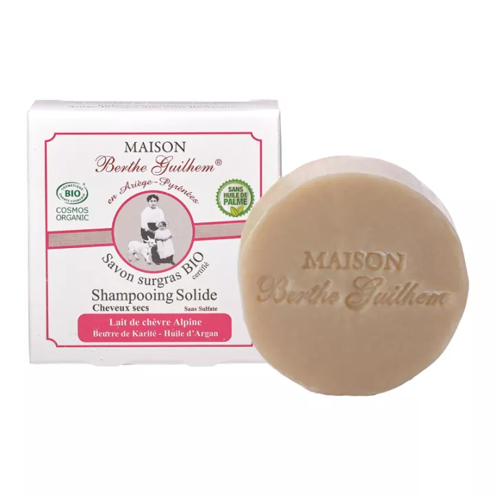 Maison Berthe Guilhem Organic Solid Shampoo for Dry Hair