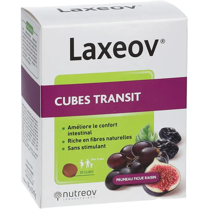 Laxeov Transit Express Ameixa Figo Uva 20 cubos