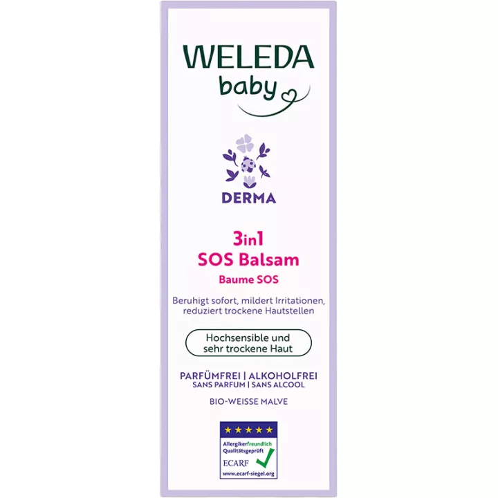 Weleda Bébé Mauve Blanche Derma Crema Facial Protectora 50 ml