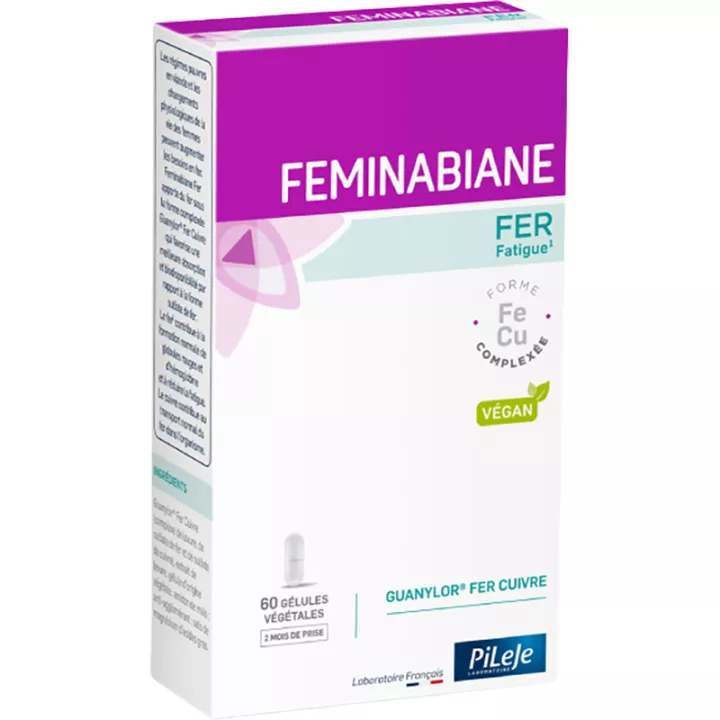 Feminabiane IJzeren Pileje 60 capsules
