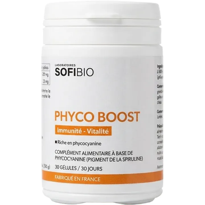SofiBio Phyco Boost Immunity Vitality 30 cápsulas