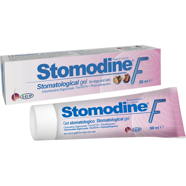 Stomodine-F Gel pour Hygiène Bucco-dentaire Chat & Chien 30ml