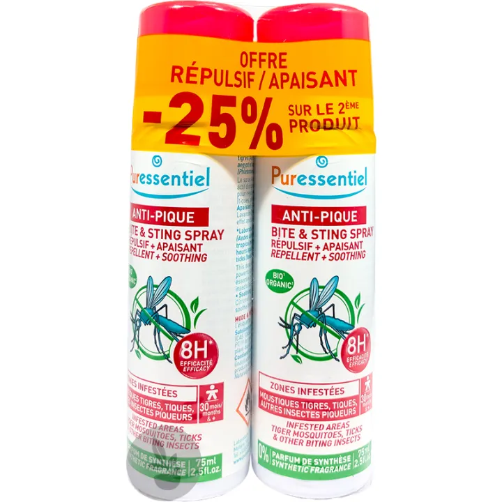 Puressentiel Anti-Pique Spray Répulsif+Apaisant