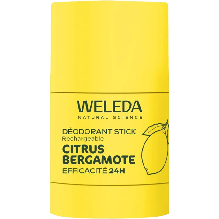 Déodorant Stick Rechargeable 24H Weleda 50g