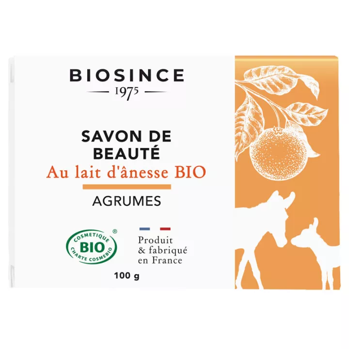 Biosince Savon de Beauté au Lait d'Anesse Bio 100 g