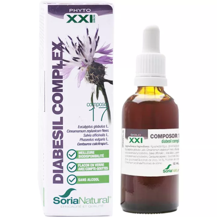 Soria Natural Diabesil C-17 Diabetes 50 ml