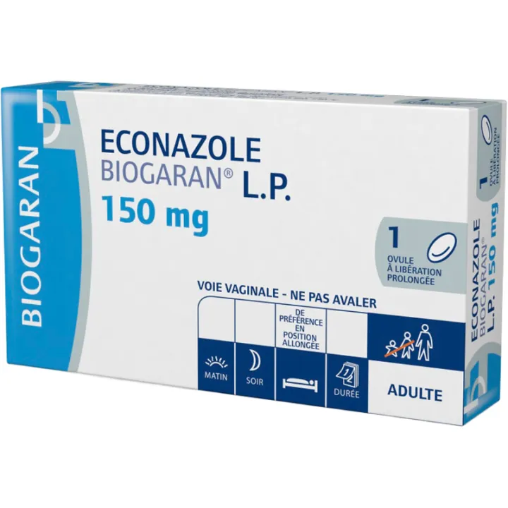 Econazolo LP 150mg Biogaran scatola 1 ovulo