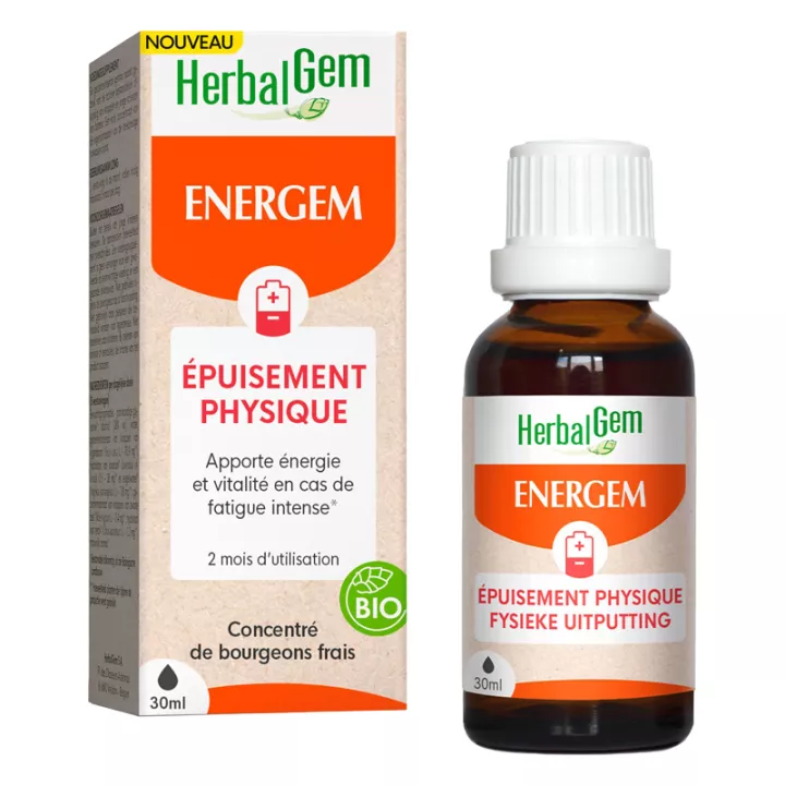 Herbalgem Energem Physical Exhaustion Organic 30ml