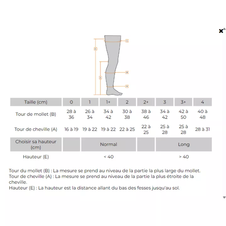 Calcetines de compresión Legger Casual Eco-Fibre Mujer Clase 2 