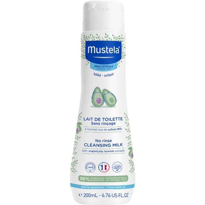 Mustela Baby & Kind Reinigingsmelk zonder afspoelen