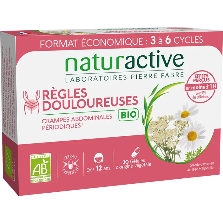 Naturactive menstruação dolorosa cápsulas biológicas