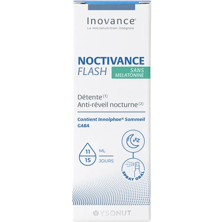 Noctivance Flash Sans Mélatonine Inovance Spray 11ml