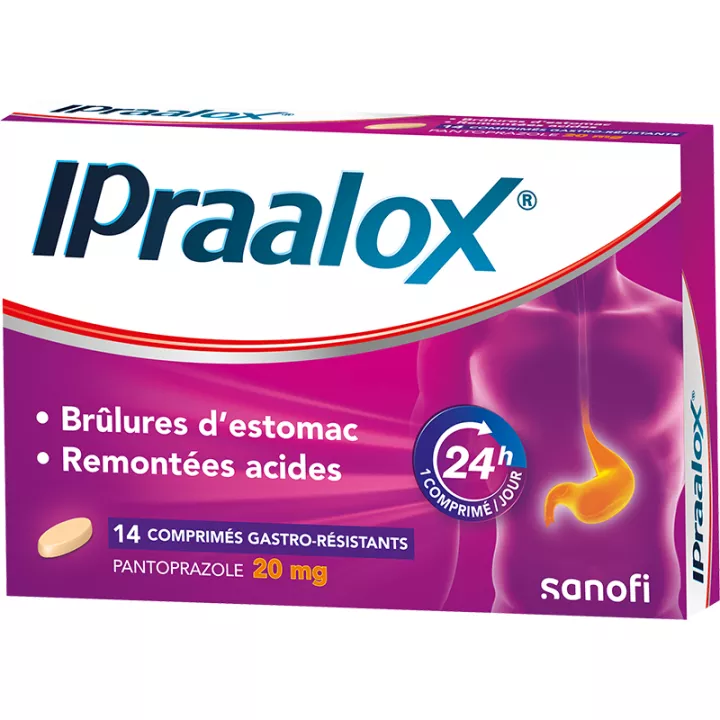 Ipraalox Pantoprazole 20mg 14 tablets