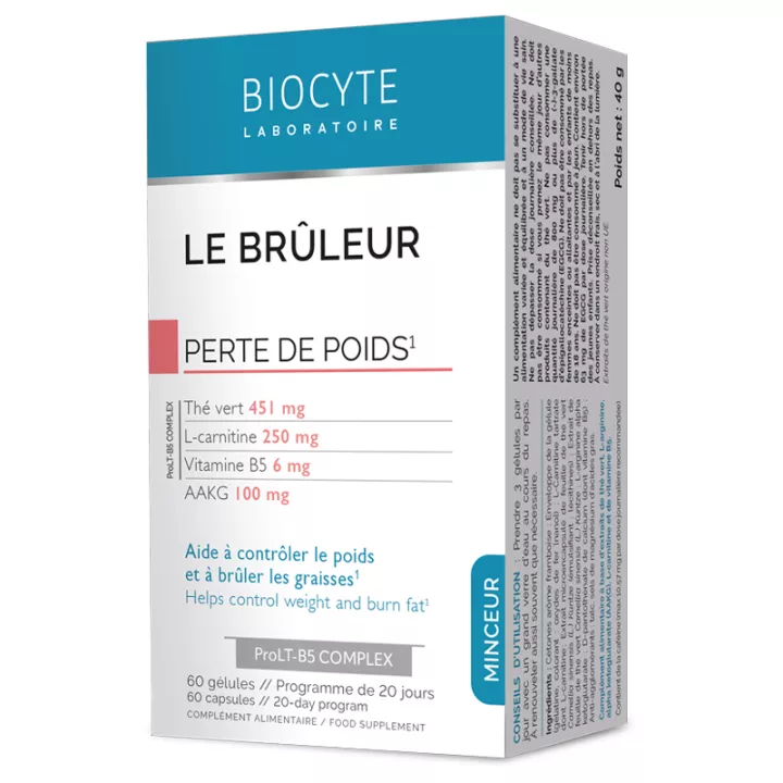 Biocyte Keto Brûleur Perte De Poids 60 capsules
