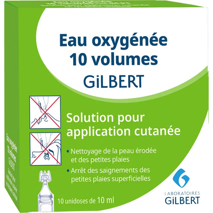 Eau Oxygénée 10 Volumes Gilbert