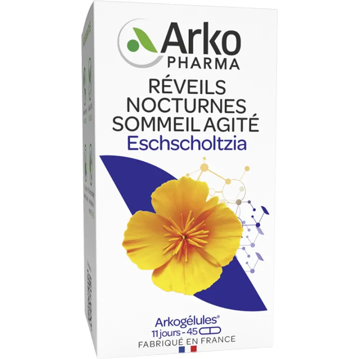 Arkocaps Eschscholtzia Sommeil Nervosité 45 capsules