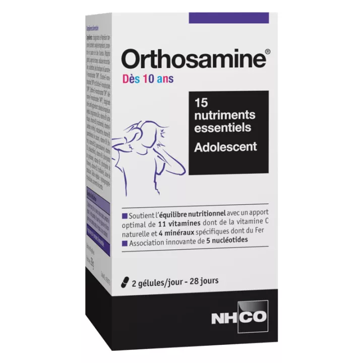 NHCO Ortosamina A partir de 10 años 56 cápsulas