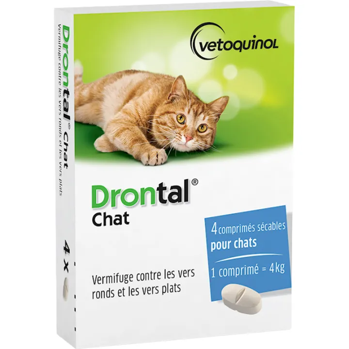 Drontal Ontwormingsmiddel voor katten van Vétoquinol