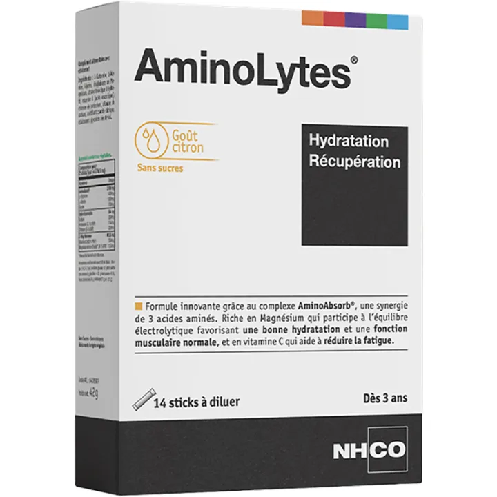 NHCO Aminolytes Hidratación y Recuperación 14 sticks